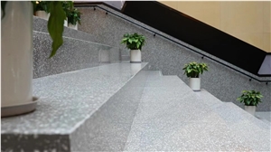 Cement Terrazzo Manufacture China Tile Grey White