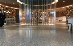 Terrazzo Cement Indoor Flooring Tiles Slab Block Line