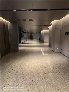 Xiongan New District Flooring Cement Terrazzo Tile