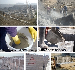 Demolition Chemical Powder For Rock Blasting And Cracking