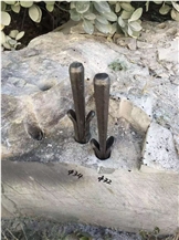 Shimes And Wedges For Stone Splitting