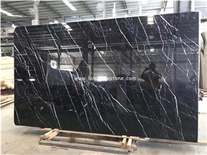 Black Nero Marble Slabs For Wall And Floor Decoration