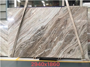 India Brown Palissandro Marble Fantasy Brown Marble Slabs