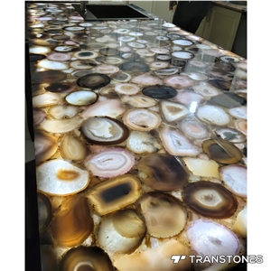 Best Agate Stone Price For White Agate Slabs Translucent