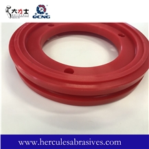 Rubber Ring For Guide Pulley, Cnc Wire Saw Machine Wheel
