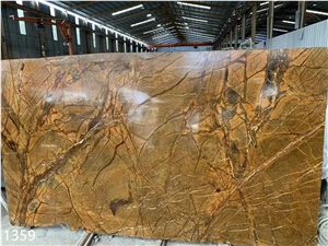Bidasar Gold Marble Slabs -Golden Glory Marblein China