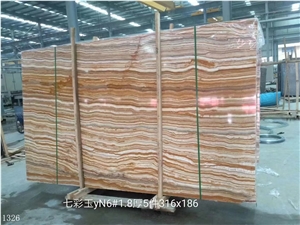 Brown Colorful Onyx Jade Multicolor Onix In China Market