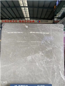 Grey Emperador Marble Fume Pearl Galaxy Slab In China