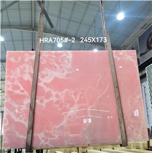 Iran Persian MGT Pink Onyx Onix Slab In China Stone Market