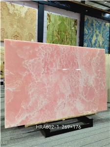 Persian MGT Pink Onyx Slab In China Stone Market
