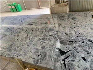Chinese Wholesale Polished Blue Granite Slabs Tiles