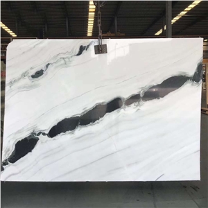 Wholesale Customized Size White Panda Marble Stairs Tiles