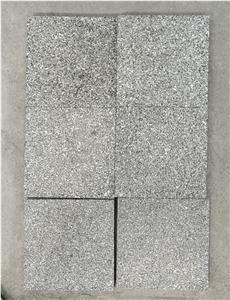 Dark Grey G654 Granite Paver Stone Black Cobblestone Paving