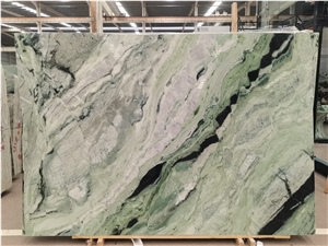 River Jade Marble Green Stone Interior Floor Design