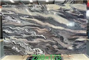 Rosso Luana Scuro Marmo Red Green Marble Stone Slabs