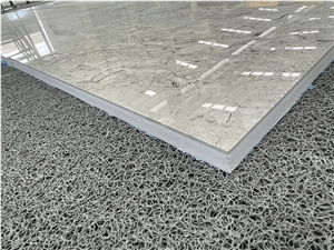 Carso Grey Marble Laminated Aluminum PVC Compoaite Panel