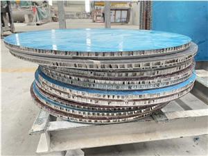Marble Composite Aluminum Honeycomb Round Tables