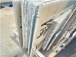 Waterjet Design Marble Honeycomb Backed Panels Wall Facades
