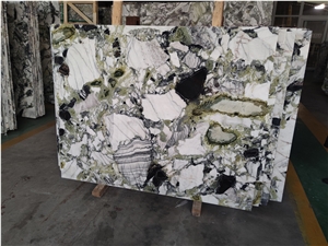 Ice Connect Marble, Cold Jade Marble, China Calacatta Verde