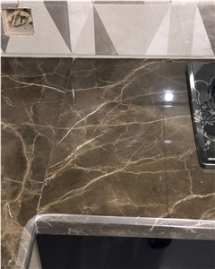 Coffee Brown Marble For Countertops