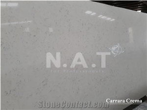 Viet Nam Engineered White Carrara Quartz