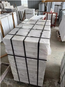 Guangxi White Stone Wall Cladding Polished A Grade