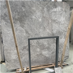 Natural New Castle Grey Marble Slabs Tiles For Bathroom Wall