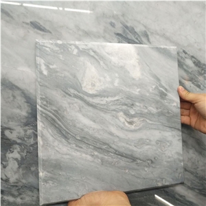 Natural Silver Shadow Grey Slabs For Interior Wall And Floor