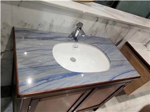 Prefab Stone Vanity Tops Construction Hotel Granite Bath Top