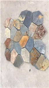 Stone Slate Kitchen Floor Tile Rust Slate Bathroom Wall Tile