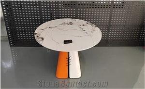 Fashionable Pandora Sintered Stone Dining Table BS-SY-Y26