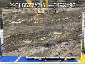 20Mm Polished Blue Silk Quartzite Slabs