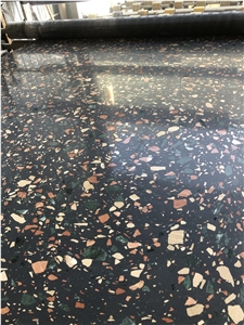 Multicolor Terrazzo Nero Venato Terrazzo Slab Wholesale from China ...