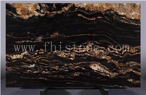 Brazil Magma Gold Granite Slab Brazil Exotic Granite Luxury