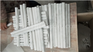 Sino White Marble Pencil 3/4"X12" Moulding Marble Line