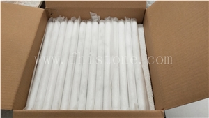 Sino White Marble Pencil 3/4"X12" Moulding Marble Line