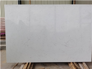 Artificial Carrara Marble Looks Quartz Slabs Good Price