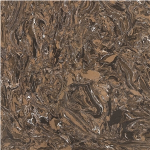 High Polished Artificial Marble Engineered Stone Slabs