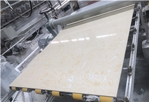 Royal Beige Artificial Marble Stone Slabs