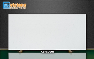 CSA52001 - White Pearl Quartz Slabs,Engineered Stone