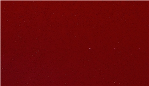 CSC11006 - Ruby Crystal Red Quartz Slabs,Engineered Stone
