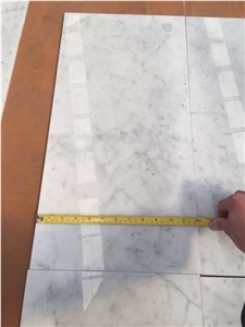 Bianco Carrara White Marble Slab 1Cm Floor Tile