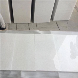 China White Marble High Quality Polished Slab Floor Tile