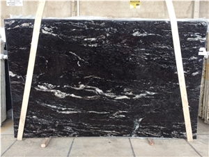 Titanium Black Granite Slabs