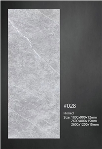Armani Grey Artificial Gorgeous Sintered Stone Slabs Decor