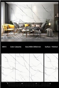 China Top Seller White Sintered Stone Slab For Wall Decor