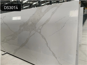 Hot Sale Artificial Marble Carrara White Quartz Engineered