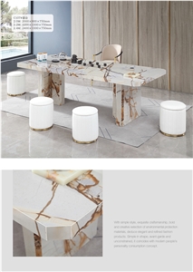 Hot Sale Chinese Sintered Stone Table For Whole House Decor