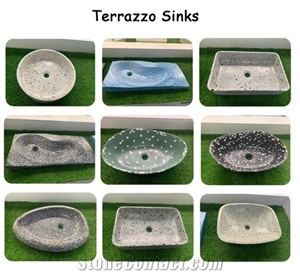 Hot Sale Good Price For Terrazzo Washbasin Very Nice