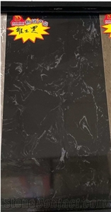 Special Price Artificial Granite Engineered Stone Black Galaxy
